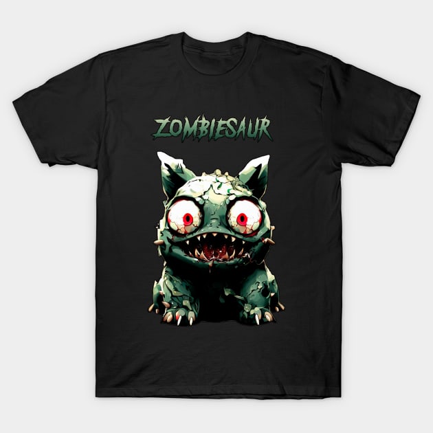 Zombiesaur, the zombie dinosaur T-Shirt by NecroMerch